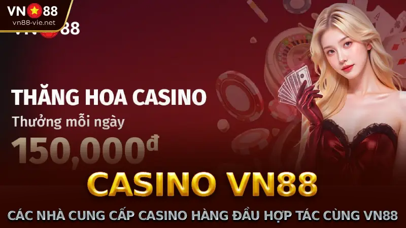 Danh sách những trò chơi casino được yêu thích trên trang VN88